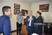 آغاز هفته دامپزشکی در اردبیل با ادای احترام به شهدا و بازدید از مجموعه دامپزشکی