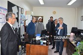 آغاز هفته دامپزشکی در اردبیل با ادای احترام به شهدا و بازدید از مجموعه دامپزشکی