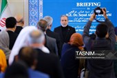 نشست وزیر امور خارجه با سفرا و کارداران و روسای نمایندگی های خارجی و بین‌المللی مقیم تهران