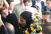 استقبال از زهرا زارعی؛ نخستین بانوی ایرانی مدال‌آور دو و میدانی در بازی‌های آسیایی