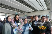 استقبال از زهرا زارعی؛ نخستین بانوی ایرانی مدال‌آور دو و میدانی در بازی‌های آسیایی