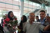 استقبال از زهرا زارعی؛ نخستین بانوی ایرانی مدال‌آور دو و میدانی در بازی‌های آسیایی