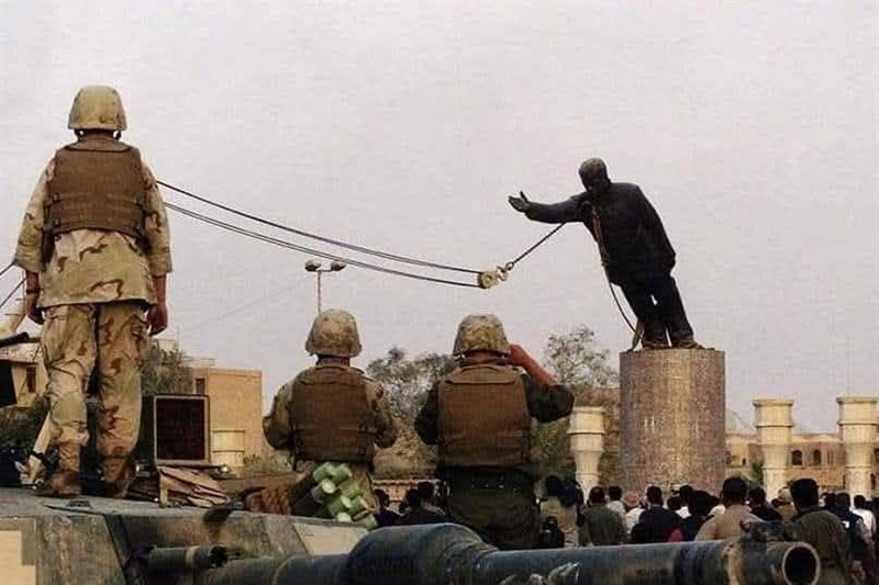 العراق , کشور عراق , جنگ ایران و عراق , نظامیان آمریکایی , آمریکا , جرائم الاحتلال , کشور کویت ,