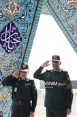 دیدار فرمانده سپاه خراسان جنوبی با فرمانده انتظامی استان