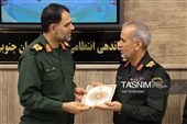 دیدار فرمانده سپاه خراسان جنوبی با فرمانده انتظامی استان