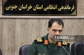 دیدار فرمانده سپاه خراسان جنوبی با فرمانده انتظامی استان