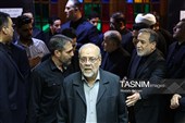 محمد باقر ذوالقدر  در مراسم یادبود بدرالسادات عراقچی