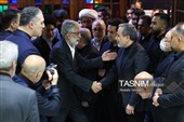 غلامعلی حداد عادل در مراسم یادبود بدرالسادات عراقچی