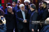 محمد هاشمی رفسنجانی در مراسم یادبود بدرالسادات عراقچی