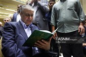  محمد اسلامی  معاون رئیس‌جمهور و رئیس سازمان انرژی اتمی در مراسم یادبود بدرالسادات عراقچی