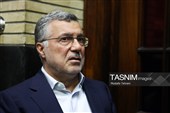  محمدرضا ظفرقندی  وزیر بهداشت، درمان و آموزش پزشکی در مراسم یادبود بدرالسادات عراقچی