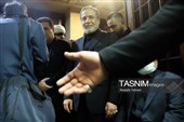 سید عباس عراقچی وزیر امور خارجه در مراسم یادبود بدرالسادات عراقچی