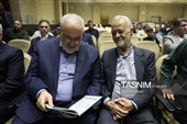 عباس علی‌آبادی وزیر نیرو  در مراسم یادبود بدرالسادات عراقچی