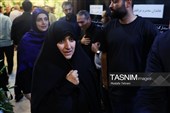  زهرا بهروز آذر معاون رئیس‌جمهور در امور زنان و خانواده در مراسم یادبود بدرالسادات عراقچی