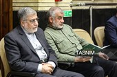 علی نیکزاد در مراسم یادبود بدرالسادات عراقچی