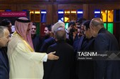 عبد الله بن سعود العنزی سفیر عربستان در ایران در مراسم یادبود بدرالسادات عراقچی