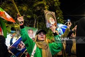 دویست و نوزدهمین  شب تجمع مردمی در میدان شهید- بجنورد
