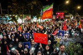 دویست و نوزدهمین  شب تجمع مردمی در میدان شهید- بجنورد