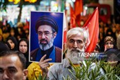 دویست و نوزدهمین  شب تجمع مردمی در میدان شهید- بجنورد