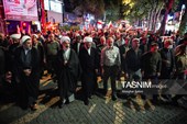 دویست و نوزدهمین  شب تجمع مردمی در میدان شهید- بجنورد