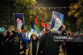 دویست و نوزدهمین  شب تجمع مردمی در میدان شهید- بجنورد