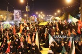 طنین فریاد مرگ بر اسرائیل در خیابان جمهوری یاسوج