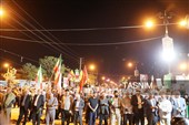 طنین فریاد مرگ بر اسرائیل در خیابان جمهوری یاسوج