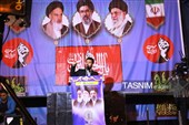 طنین فریاد مرگ بر اسرائیل در خیابان جمهوری یاسوج