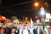 طنین فریاد مرگ بر اسرائیل در خیابان جمهوری یاسوج