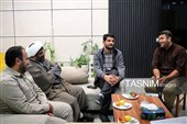 حضور مسئول نماینده ولی فقیه در سپاه زنجان در دفتر خبرگزاری تسنیم