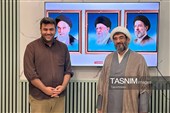 حضور مسئول نماینده ولی فقیه در سپاه زنجان در دفتر خبرگزاری تسنیم
