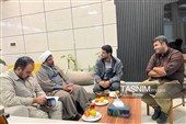 حضور مسئول نماینده ولی فقیه در سپاه زنجان در دفتر خبرگزاری تسنیم