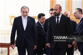 دیدار سیدعباس عراقچی وزیر امور خارجه ایران و آرارات میرزویان وزیر امور خارجه جمهوری ارمنستان