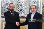 دیدار سیدعباس عراقچی وزیر امور خارجه ایران و آرارات میرزویان وزیر امور خارجه جمهوری ارمنستان