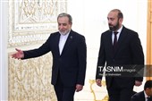 دیدار سیدعباس عراقچی وزیر امور خارجه ایران و آرارات میرزویان وزیر امور خارجه جمهوری ارمنستان