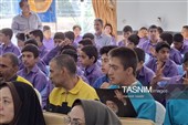 نشان استاندارد بر سینه خانه سالمندان بیرجند