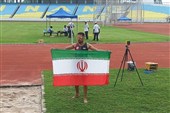 کسب اولین مدال ایران در دوومیدانی ناشنوایان آسیا