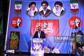 بیعت با ولایت و فریاد مرگ بر اسرائیل در یاسوج