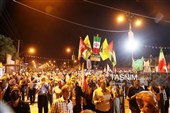 بیعت با ولایت و فریاد مرگ بر اسرائیل در یاسوج