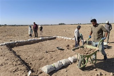 انجام کاوش باستان‌شناسی در شارستان شهر کهن نیشابور