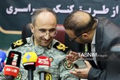 نشست خبری امیر امید اردلان، معاون نیروی انسانی ارتش جمهوری اسلامی ایران