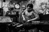 نفس کم‌رمق تولید کفش با آهنگ چکش و درفش