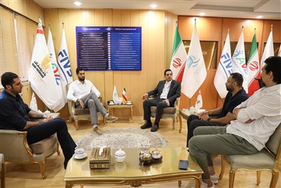 ستاره‌های پیشین تیم ملی، مهمان رئیس فدراسیون والیبال