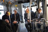 مسئولان کرمان مسافر اتوبوس شهری شدند؛ تأکید بر رفع فوری مشکلات ناوگان
