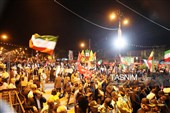 طنین فریاد مرگ بر اسرائیل در خیابان‌های یاسوج+تصاویر