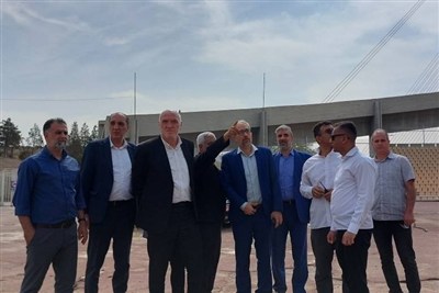 بازدید ستوده‌نژاد از آخرین وضعیت بازسازی چمن ورزشگاه تختی