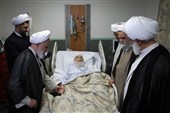 عیادت نمایندگان رهبرمعظم انقلاب از آیت‌الله نوری همدانی