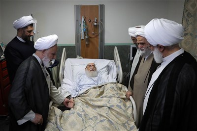 آیت‌الله نوری همدانی پس از پایان مراحل درمان از بیمارستان مرخص شد