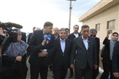 بازدید معاون رئیس جمهور از طرح توسعه تصفیه‌خانه اردبیل