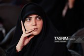 دختر سردار شهید  محمدسعید ایزدی (حاج رمضان)